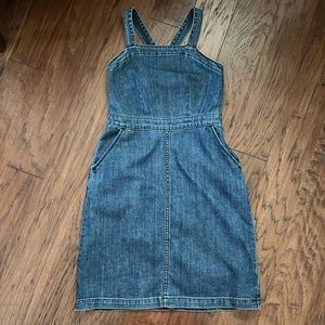 Universal Threads Denim Apron Dress